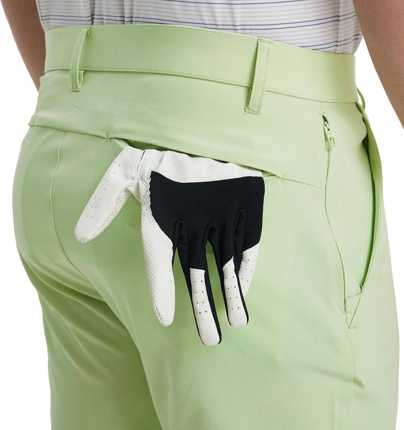 imageM MAELREG Golf Pants Men Stretch Lightweight 5 Pockets 303234 WaterResistant Casual Trousers Mens Dress PantsLight Green