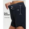 M MAELREG Women’s 2 in 1 Athletic Running Shorts 4″ High Waisted Tummy Control Workout Shorts Mesh Liner Quick Dry Gym Shorts(Navy)