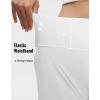 M MAELREG Women’s 2 in 1 Athletic Running Shorts 4″ High Waisted Tummy Control Workout Shorts Mesh Liner Quick Dry Gym Shorts(White)