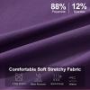 M MAELREG Women’s Golf Skirts Skort with Zipper Pockets High Waisted Lightweight Tennis Skirt with Shorts Running Athletic(Dark Purple)
