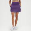 M MAELREG Women’s Golf Skirts Skort with Zipper Pockets High Waisted Lightweight Tennis Skirt with Shorts Running Athletic(Dark Purple)