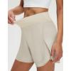 M MAELREG Women’s 16″ Golf Tennis Skirt – 3-1/8″ High Waisted A-Line Flowy Skort with Shorts Underneath & 3 Pockets(Oyster Gray)