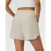 M MAELREG Women’s 16″ Golf Tennis Skirt – 3-1/8″ High Waisted A-Line Flowy Skort with Shorts Underneath & 3 Pockets(Oyster Gray)