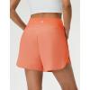 M MAELREG Women’s 16″ Golf Tennis Skirt – 3-1/8″ High Waisted A-Line Flowy Skort with Shorts Underneath & 3 Pockets(Peach Pink)