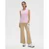 M MAELREG Womens Golf Pants with Pockets Flare Leggings High Waist Stretch Tall Bootcut Wide Leg Lounge Work Yoga Pants Women(Light Khaki)