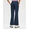 M MAELREG Womens Golf Pants with Pockets Flare Leggings High Waist Stretch Tall Bootcut Wide Leg Lounge Work Yoga Pants Women(Navy)