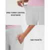 M MAELREG Womens Golf Pants with Pockets Flare Leggings High Waist Stretch Tall Bootcut Wide Leg Lounge Work Yoga Pants Women(Silver Gray)