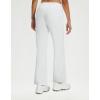 M MAELREG Womens Golf Pants with Pockets Flare Leggings High Waist Stretch Tall Bootcut Wide Leg Lounge Work Yoga Pants Women(White)