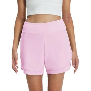 M MAELREG Women’s 16″ Golf Tennis Skirt – 3-1/8″ High Waisted A-Line Flowy Skort with Shorts Underneath & 3 Pockets(Light Pink)