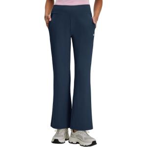M MAELREG Womens Golf Pants with Pockets Flare Leggings High Waist Stretch Tall Bootcut Wide Leg Lounge Work Yoga Pants Women(Navy)