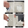 M MAELREG Mens Hybrid Golf Shorts 7 Inch Inseam Lightweight Flat Front Dress Shorts with Pockets(Fossil)