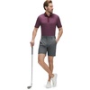 M MAELREG Mens Hybrid Golf Shorts 7 Inch Inseam Lightweight Flat Front Dress Shorts with Pockets(Iron Grey)