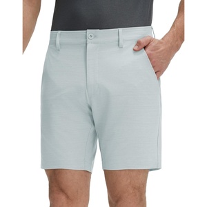 M MAELREG Mens Hybrid Golf Shorts 7 Inch Inseam Lightweight Flat Front Dress Shorts with Pockets(Newport Blue)