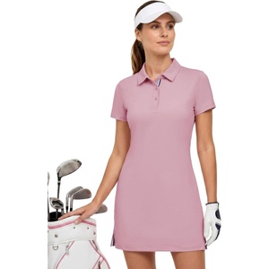 M MAELREG Womens Golf Dress with 2 Pockets on Separate Shorts UPF50+ Tennis Athletic Dress Moisture Wicking 4-Way Stretch(Lavender)